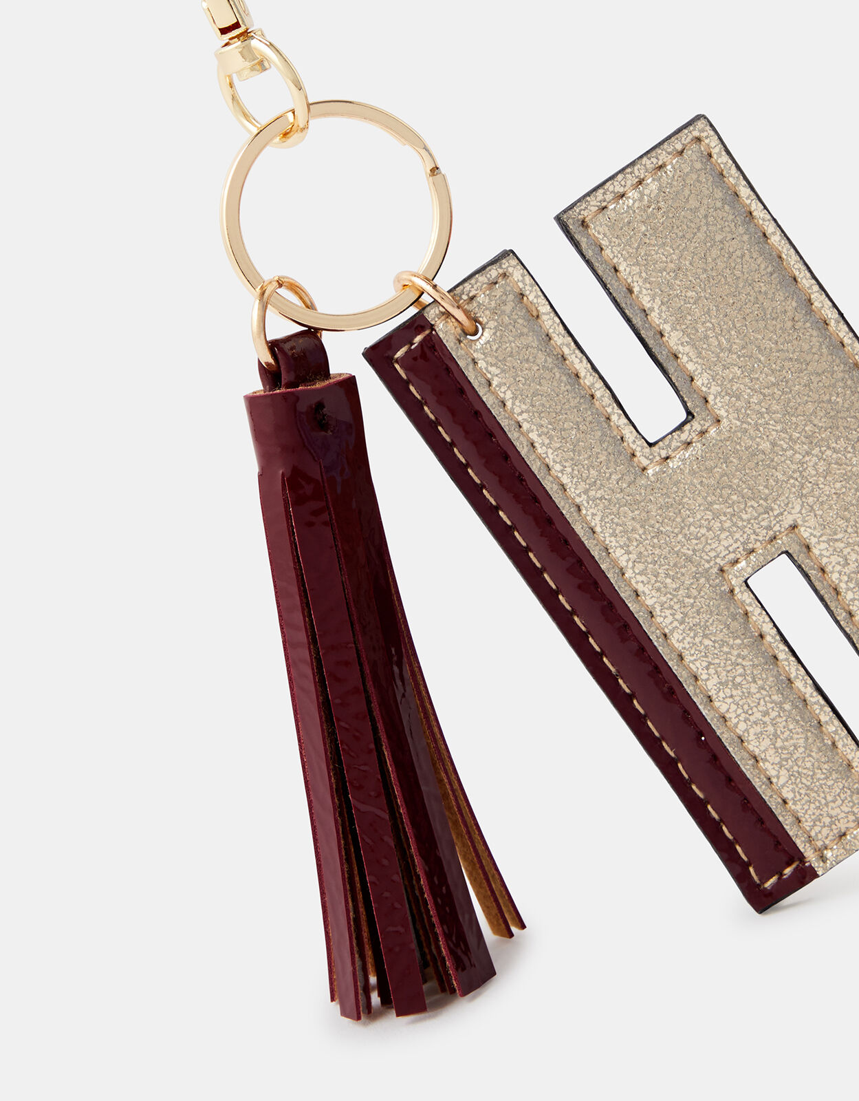 Letter h hotsell keyring