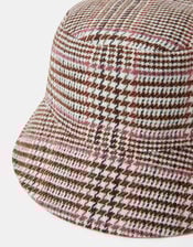 Check Print Bucket Hat, , large