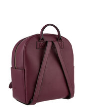 Nikki Dome Backpack, Red (BURGUNDY), large