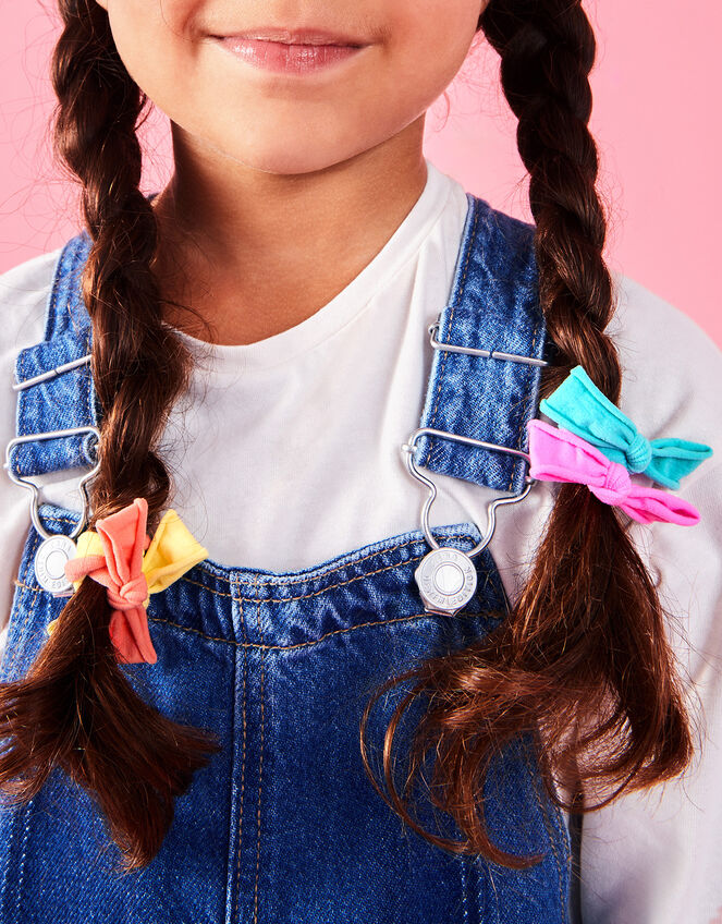 Girls Mini Tie Hair Band 12 Pack, , large