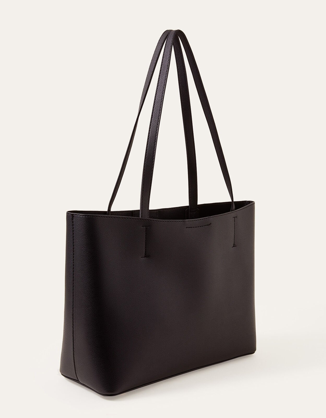 Accessorize black tote bag outlet