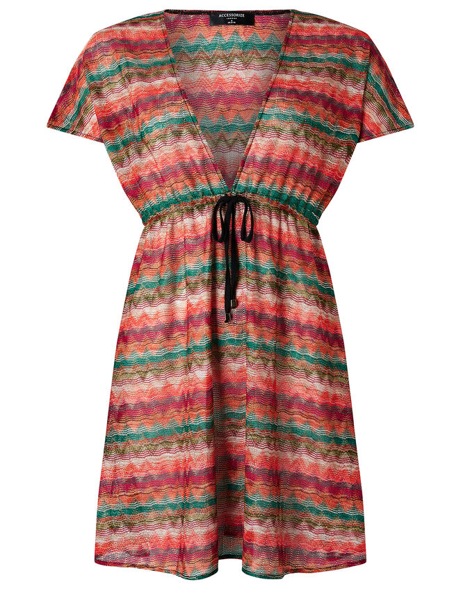 Lola Macramé Tabard Dress, Multi (PASTEL-MULTI), large