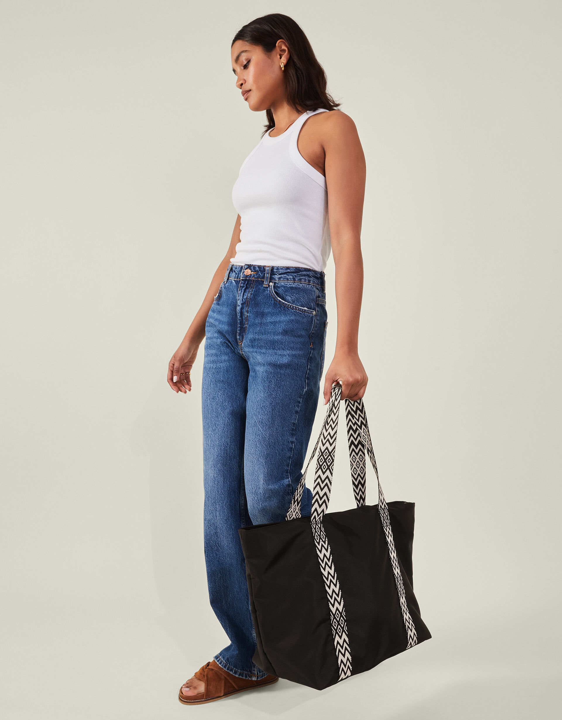 Tote bag straps online