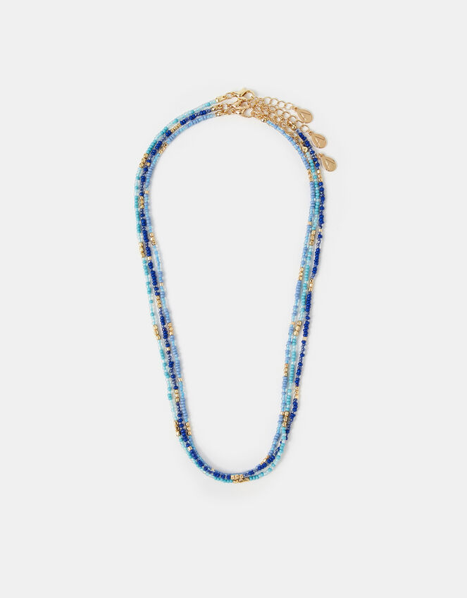 3-Pack Skinny Beaded Necklaces, , large