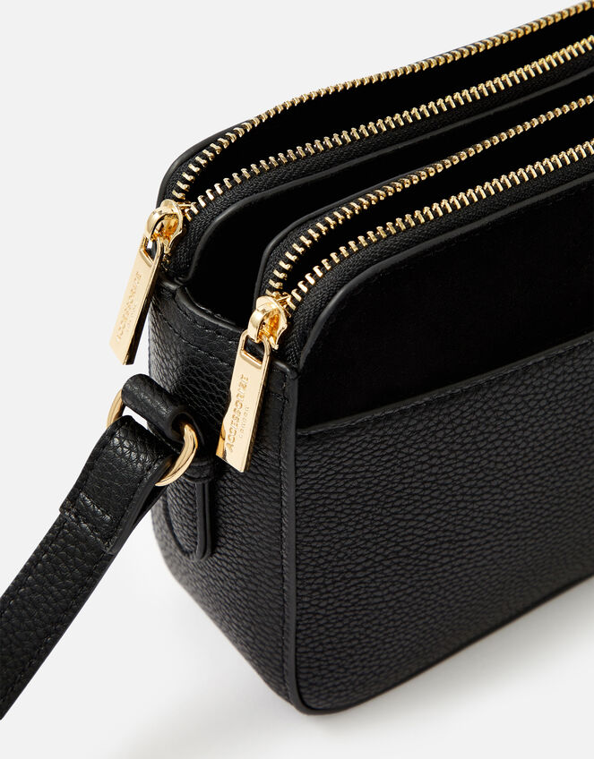 Charlotte Cross-Body Bag, Black (BLACK), large