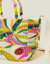 Embellished Handheld Bag, , large