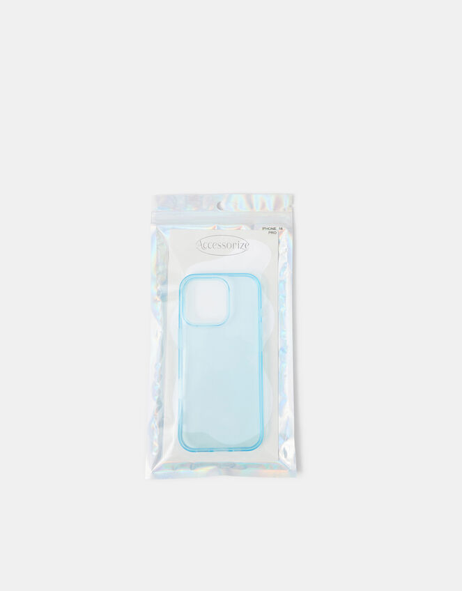 Plain iPhone 16 Pro Phone Case, Blue (BLUE), large