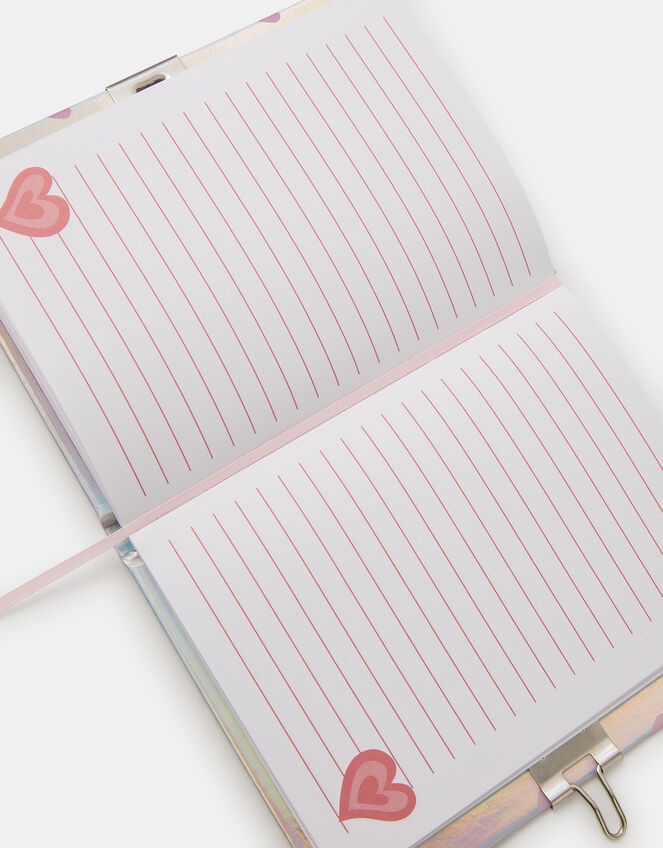 Girls Lockable Heart Journal, , large