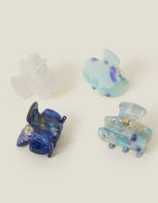4-Pack Small Resin Claw Clips, , large