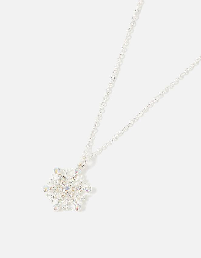 Snowflake Pendant Necklace Pendant necklaces Accessorize UK