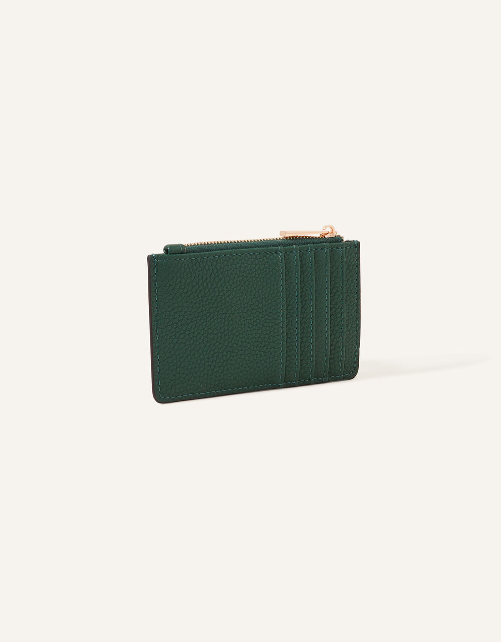 Classic Zip Card Holder Green Card holders Accessorize UK
