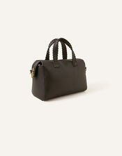 Front Pocket Handheld Bag, Black (BLACK), large