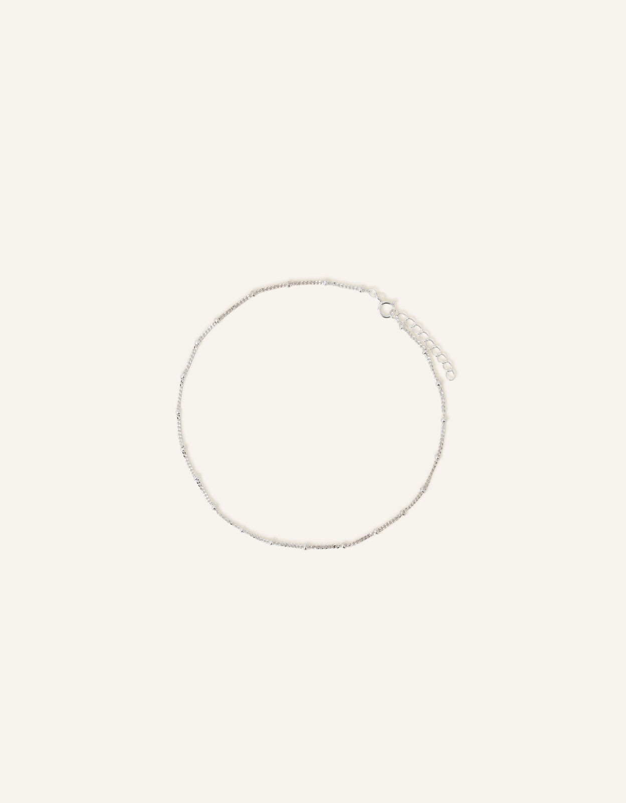 Sterling silver discount bobble chain