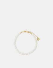 14ct Gold-Plated Pearl Bracelet, , large