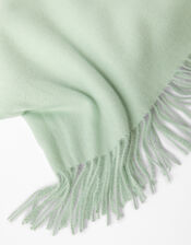Holly Super-Soft Blanket Scarf Mint Green, , large