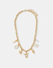 Ocean Charm Necklace, , large