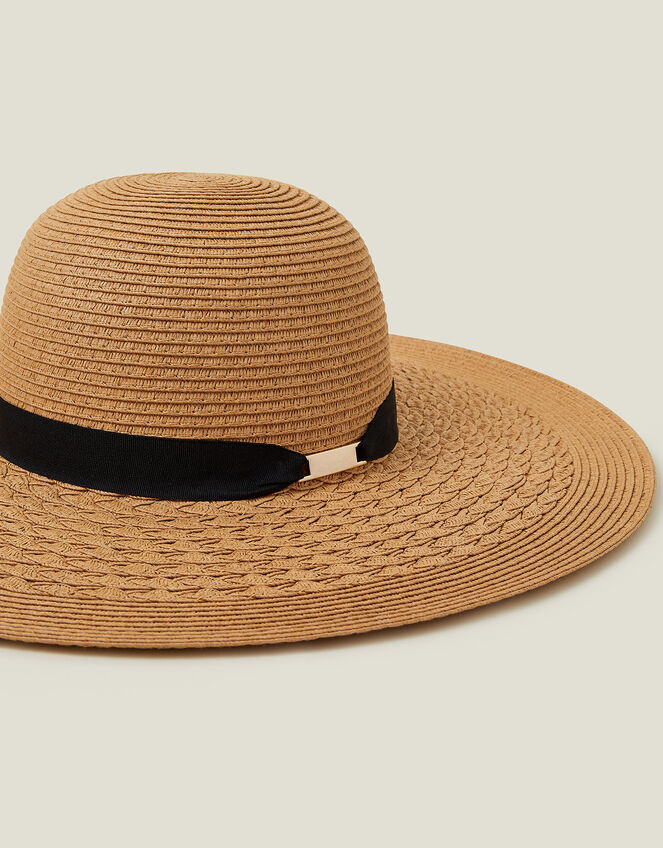 Floppy Band Hat, Tan (TAN), large