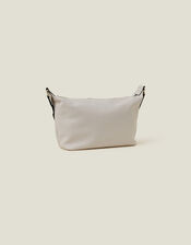 Slouchy Webbing Strap Bag, Cream (CREAM), large