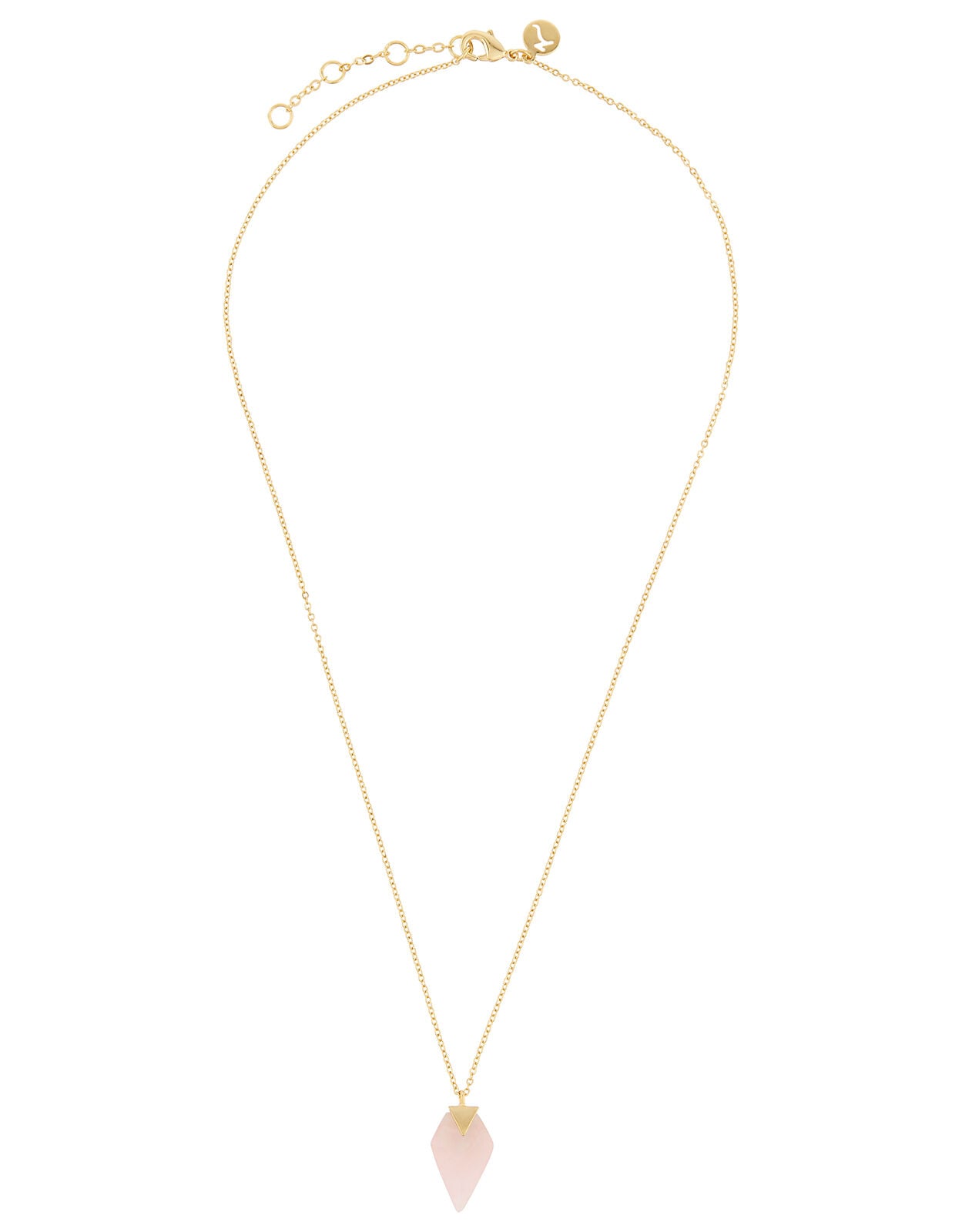 Healing Stones Gold-Plated Rose Quartz 
