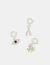 3-Pack Diamanté Lucky Jewellery Charms, , large