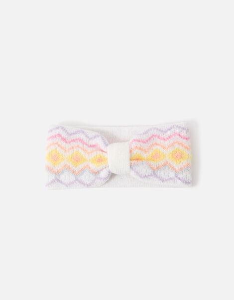 Girls Geometric Fair Isle Bando, , large