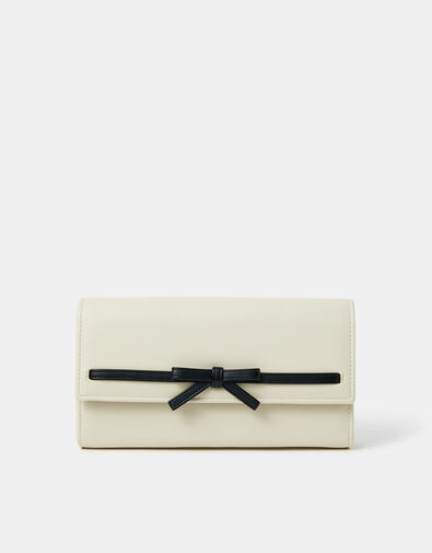 Bow Detail Clutch Bag, , large