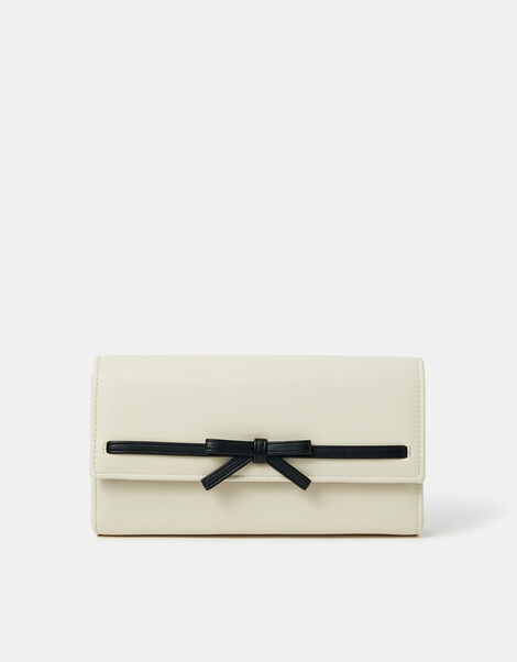 Bow Detail Clutch Bag, , large