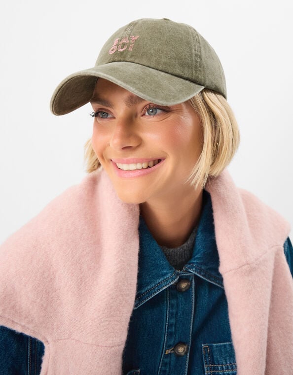 Say Oui Baseball Cap, , large