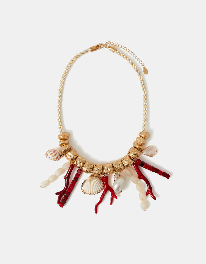 Coral Reef Statement Necklace, , large