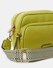 Double Zip Camera Bag, Green (GREEN), large