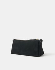 Suede Crossbody Bag, , large