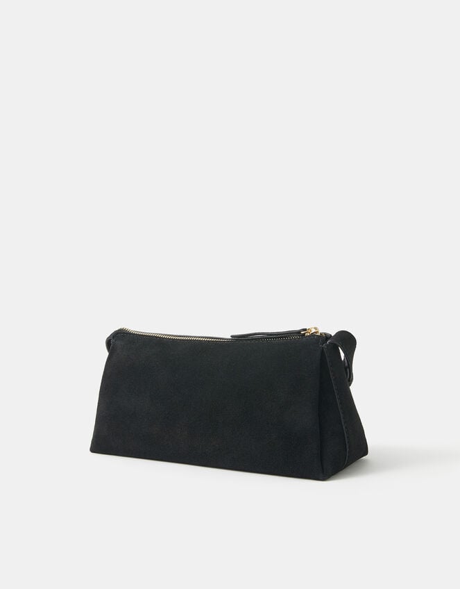 Suede Crossbody Bag, , large