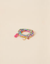 Girls Spring Retro Stretch Bracelet Pack, , large