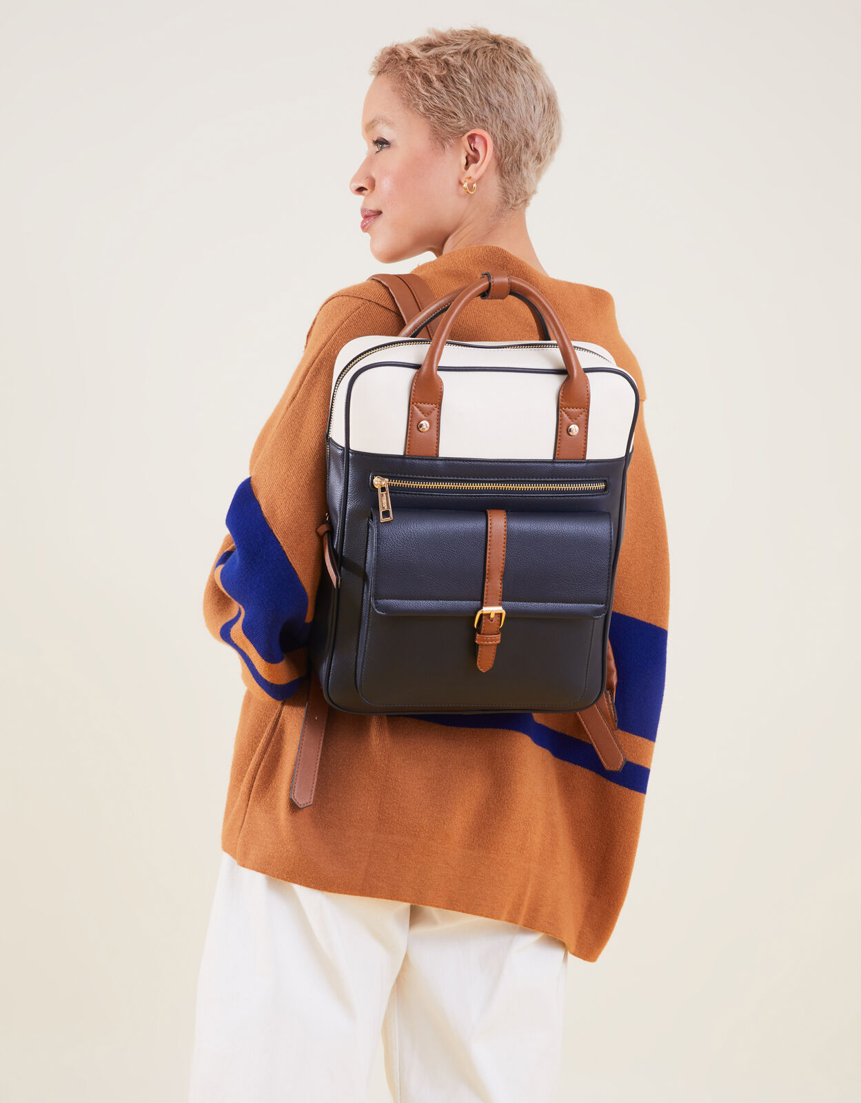 Large Handle Backpack Multi | Backpacks 