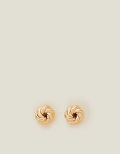 Twist Knot Stud Earrings, , large