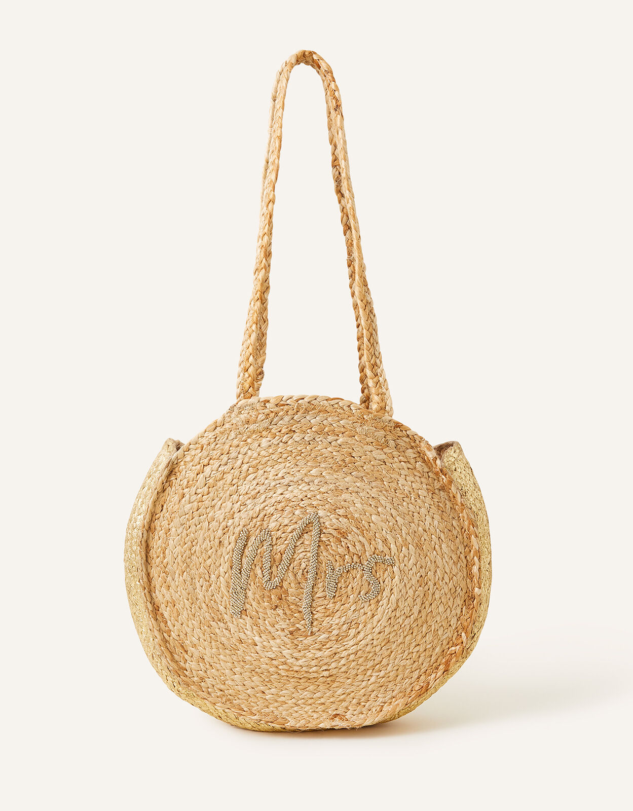 Straw sales circular bag