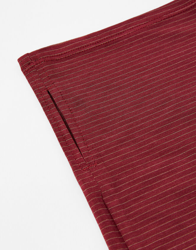 Antibacterial Snood Face Covering, Red (BURGUNDY), large