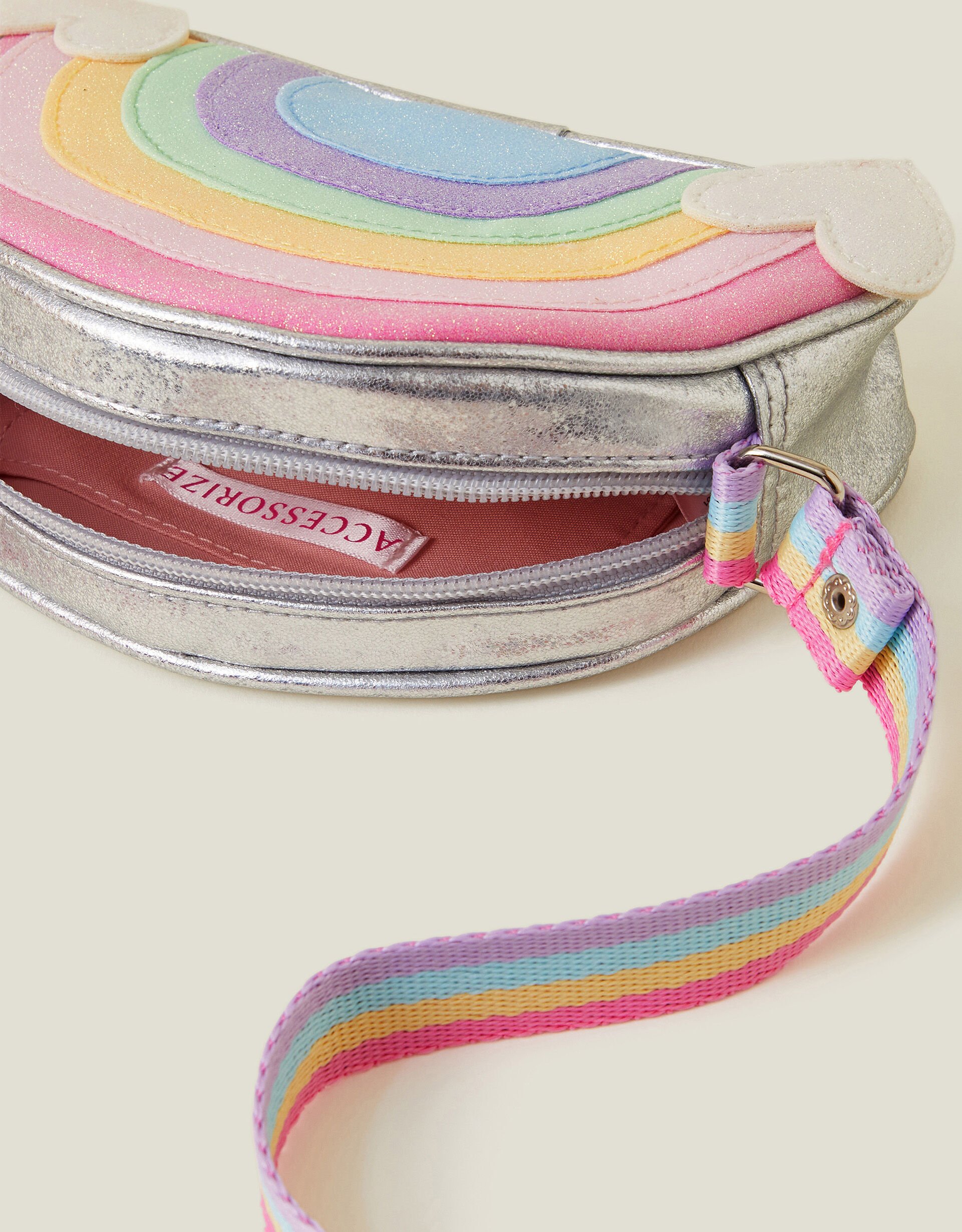 Rainbow crossbody bag sale
