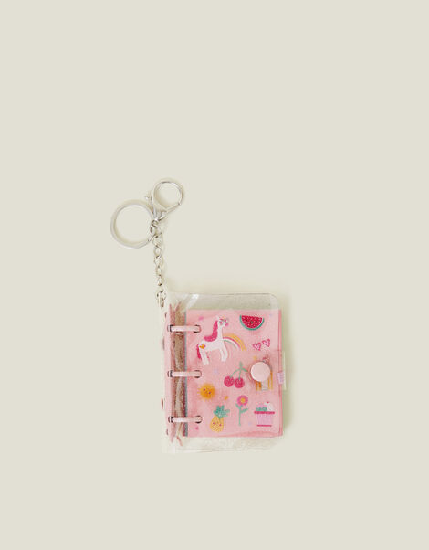 Girls Jelly Keyring Notebook, , large