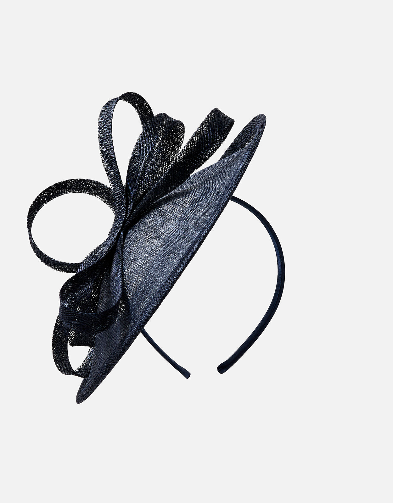 Kate Bow Disc Band Fascinator Blue 