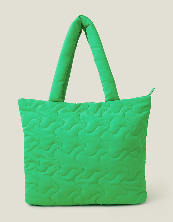 Quilted Shopper Bag, , large