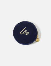 Star Sign Coin Purse, Blue (NAVY), large