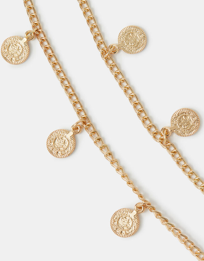 Coin Charm Belly Chain, , large