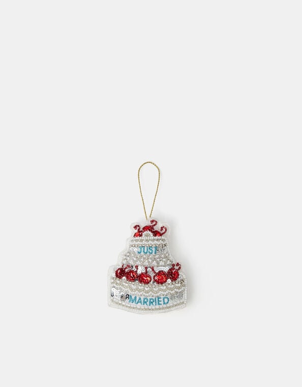 Just Married Christmas Tree Decoration, , large