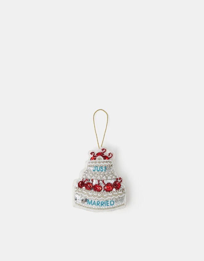 Just Married Christmas Tree Decoration, , large