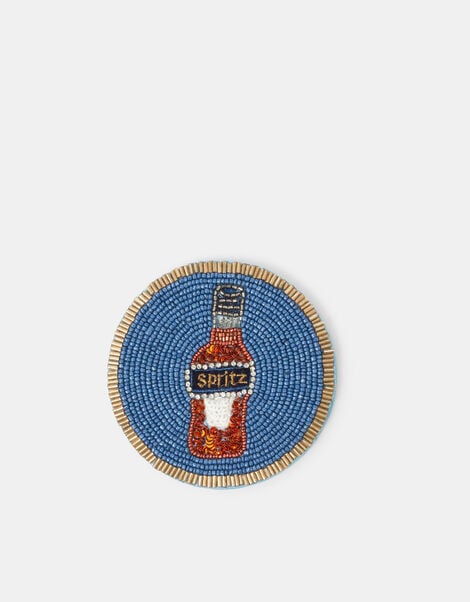 Beaded Spritz Coaster, , large