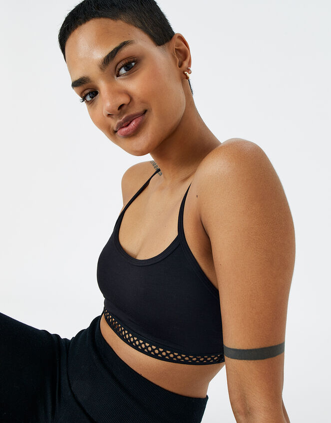 Comfort Crop Top, Black (BLACK), large