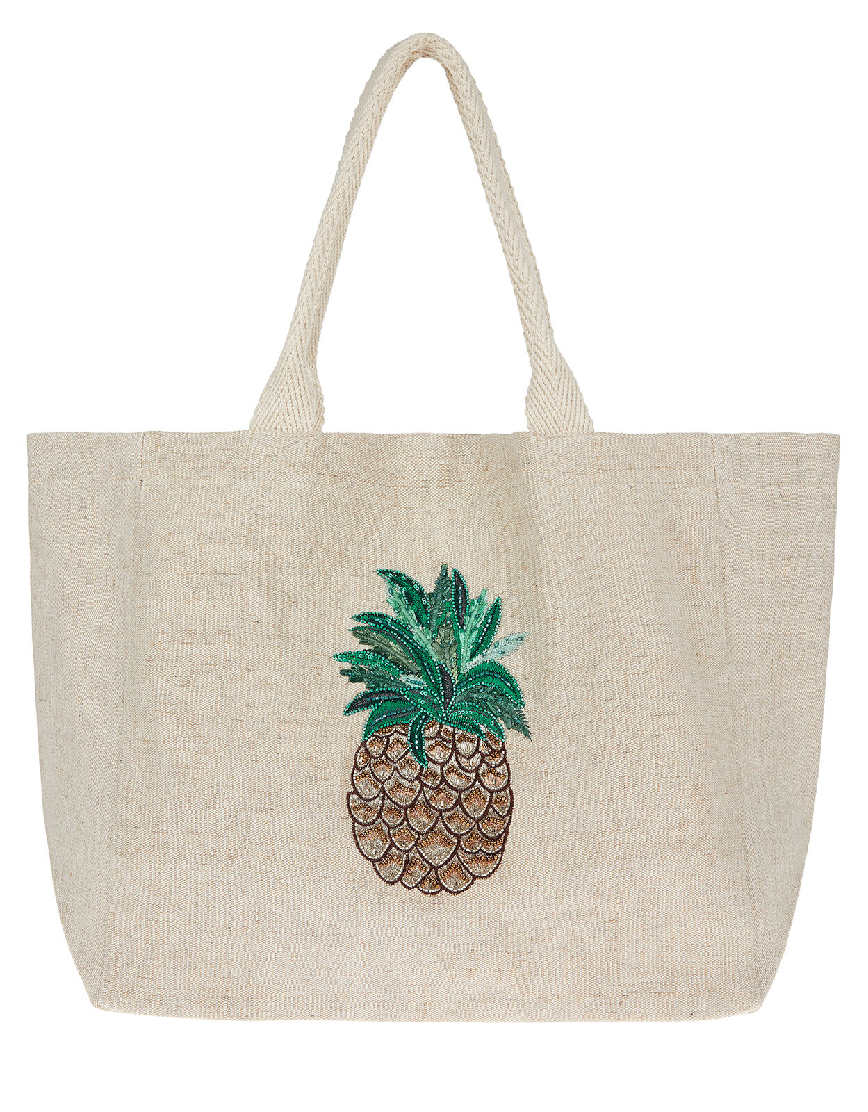 Pineapple outlet tote bag