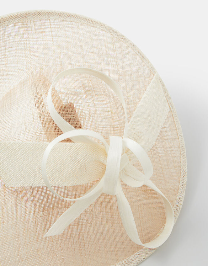 Bow Two Tone Fascinator, Multi (PASTEL MULTI), large