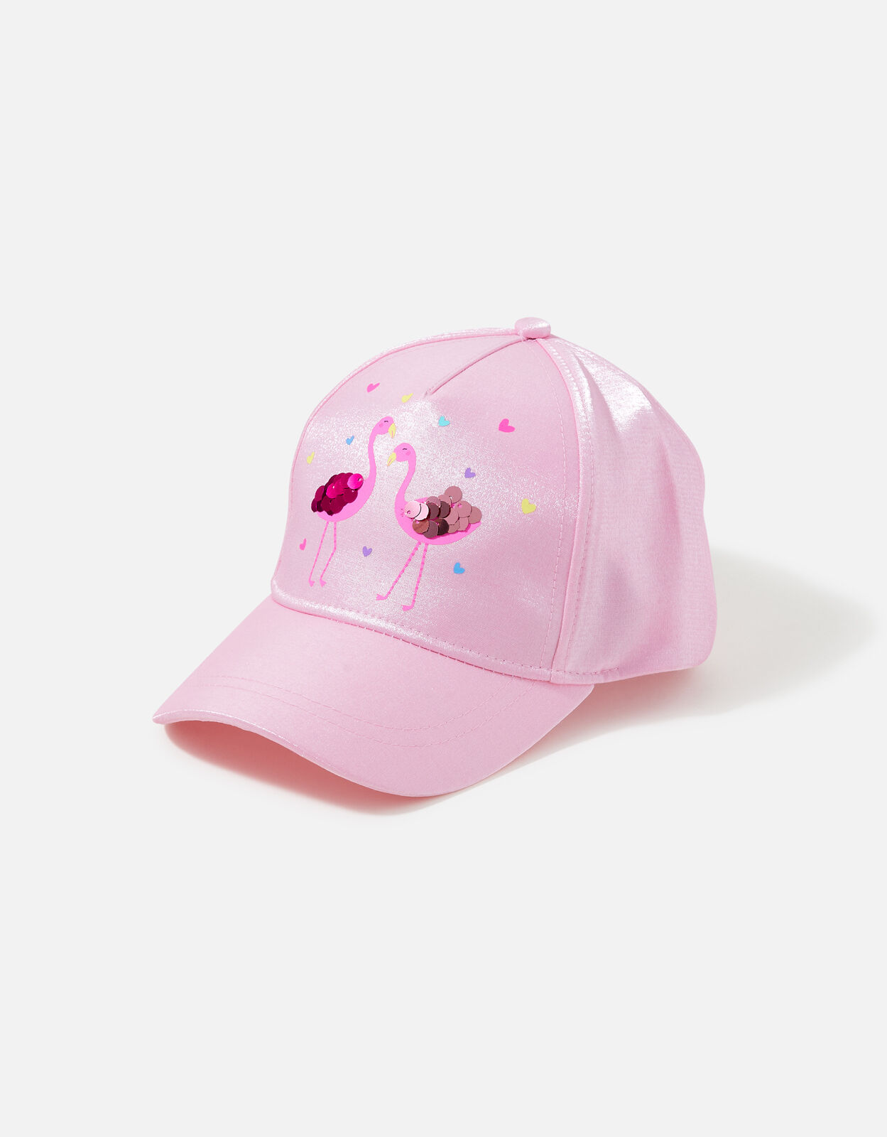 Pink sequin baseball cap Clearance
